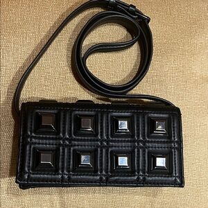 ZARA Elegant Black Quilted Women's Bag